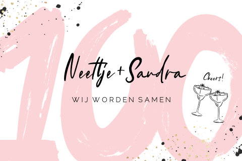 Spiksplinternieuw Uitnodiging samen 100 jaar | Made for Moments VX-05