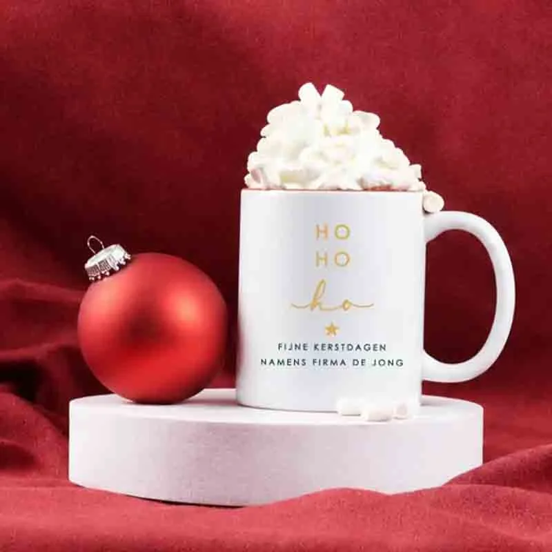 Mok met logo als relatiegeschenk