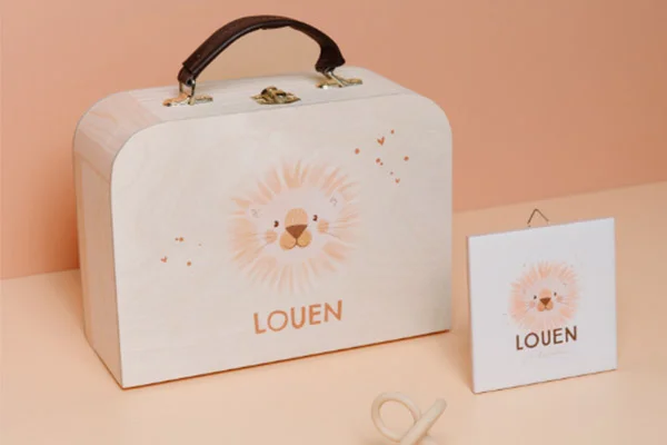 houten koffer