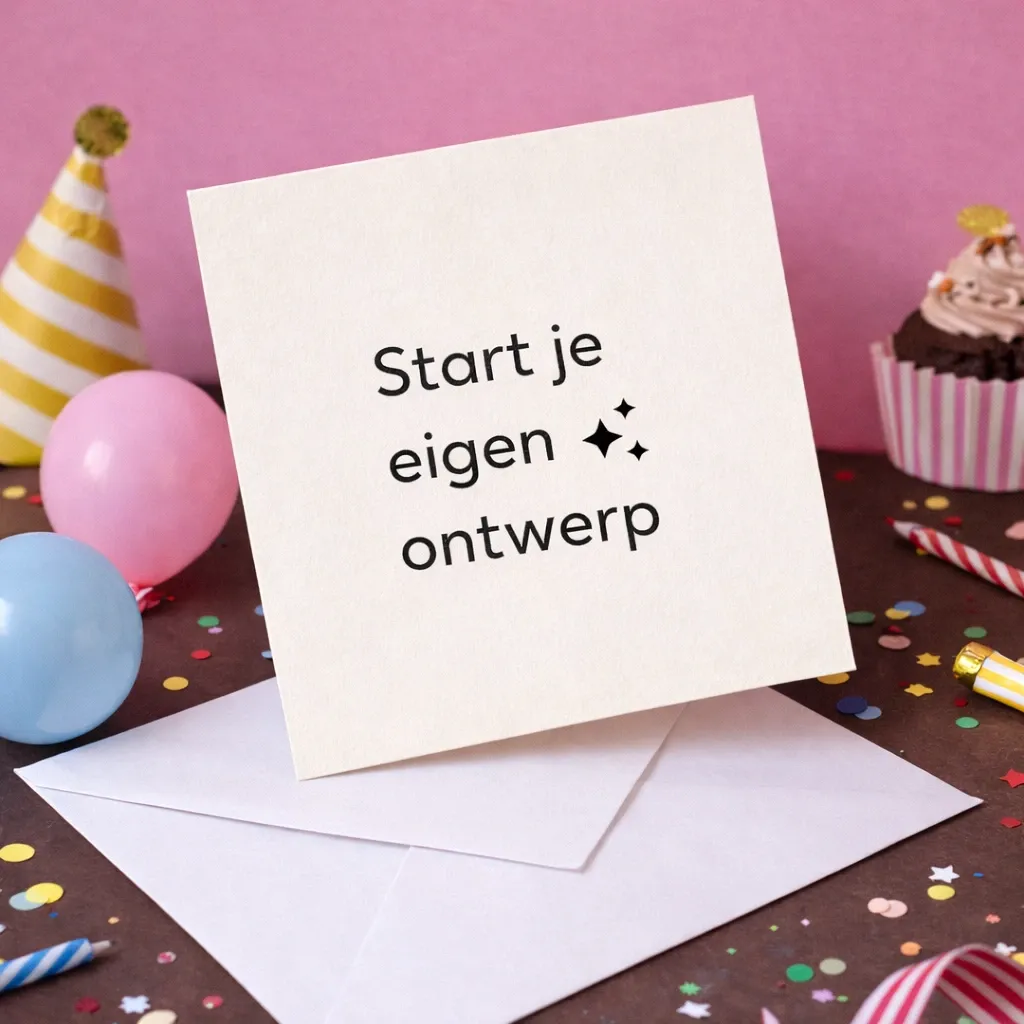 wenskaart zelf maken