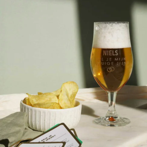 getuigen vragen bierglas