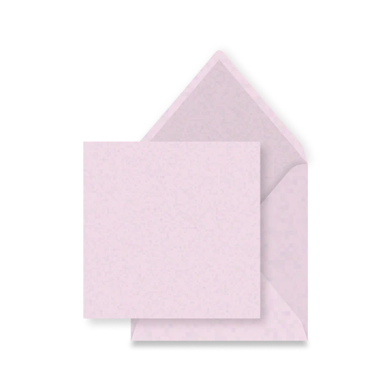 Licht roze envelop