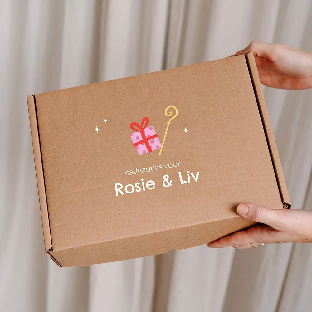 Sinterklaas cadeaudoos met naam
