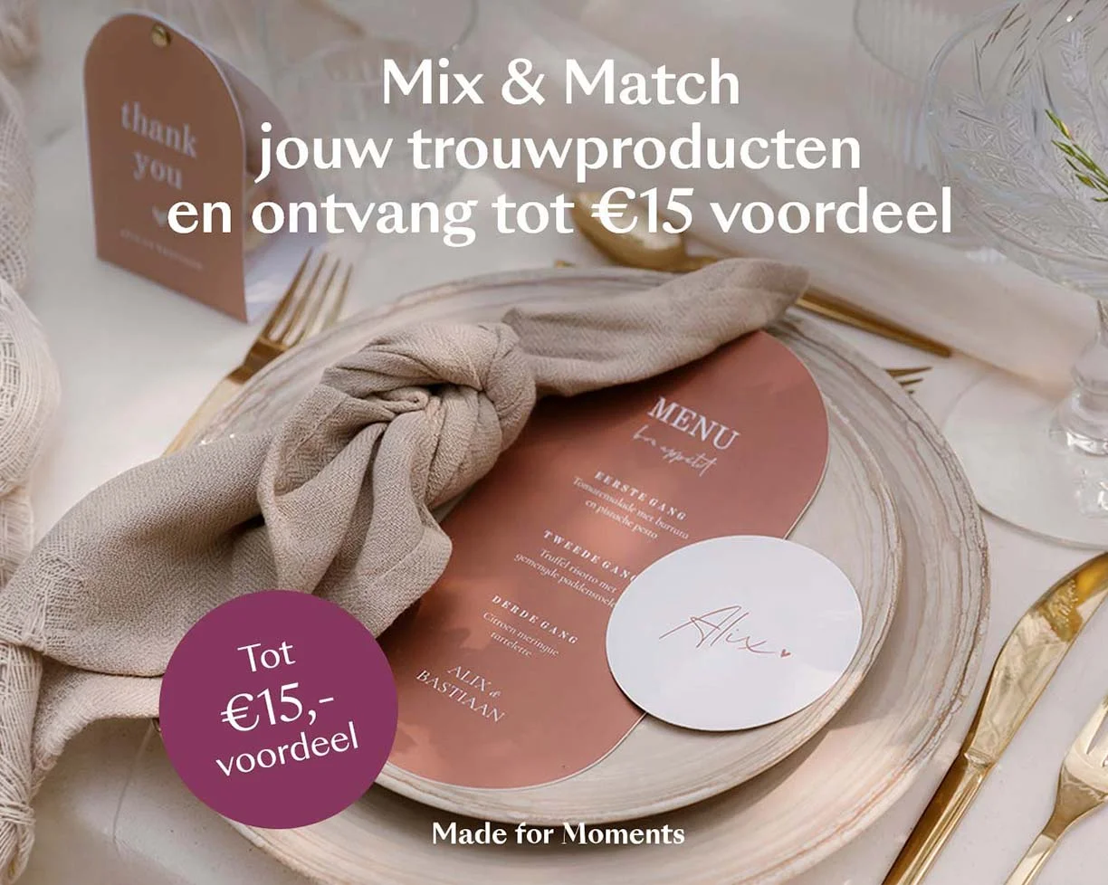 mix & match voordeel